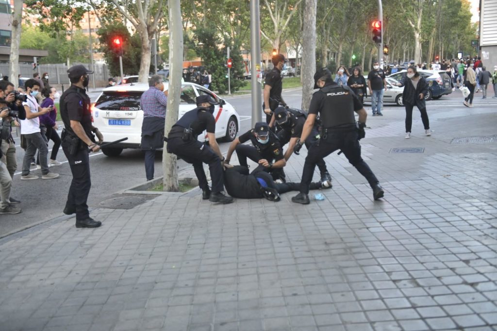 cargas policiales Vallecas