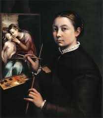 Autoretrato de la artista Safonisba Anguissola